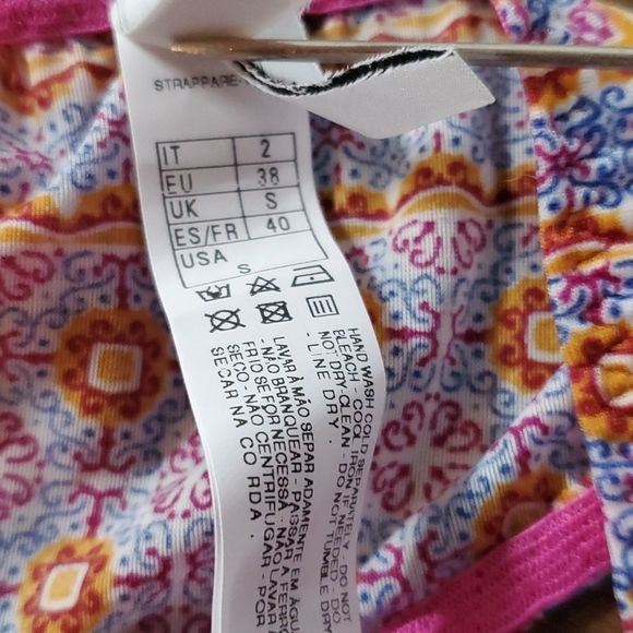 NEW Intimissimi Silk Blend Keyhole with Ribbon Tie Thong Panties Panty Underwear - Picture 5 of 7